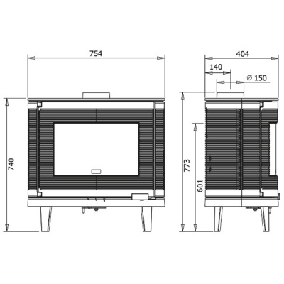 ПЕЧЬ-КАМИН Invicta KAORI ПЕЧЬ-КАМИН Invicta KAORI