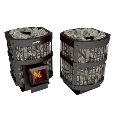 Банная печь Grill’D Leo II 130 short black Банная печь Grill’D Leo II 130 short black