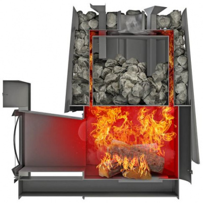 Банная печь Grill’D Cometa 350 Vega Window Max