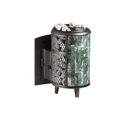 Банная печь Прометалл Атмосфера L с комбинированной облицовкой змеевик Банная печь Прометалл Атмосфера L с комбинированной облицовкой змеевик