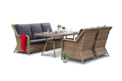 Диван 4SIS Гляссе трехместный Цвет: бежевый Диван 4SIS Гляссе трехместный Цвет: бежевый