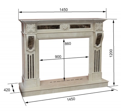 Мраморный портал Helios