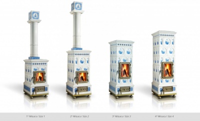 Изразцовая печь La Castellamonte VOLUTA(siza 1) Изразцовая печь La Castellamonte VOLUTA(siza 1)