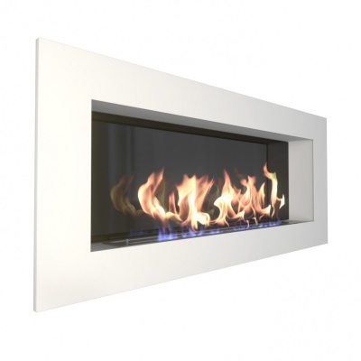 Биокамин Elliot 1500 белый со стемалитом