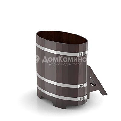 КУПЕЛЬ ОВАЛЬНАЯ D 0.59*1.06*1м Венге