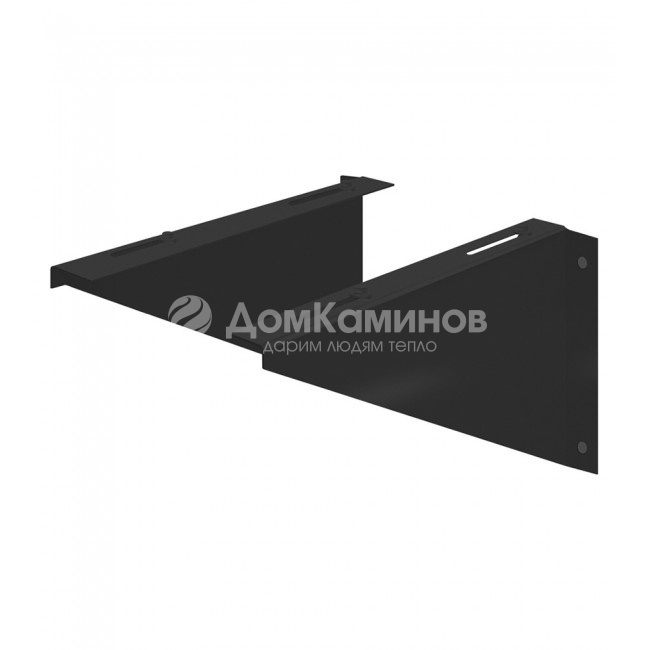 Консоль опорная Везувий BLACK (AISI 439) 300х300мм