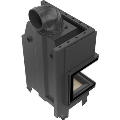 Каминная топка Kratki MBM L BS SG (гнутое стекло) Каминная топка Kratki MBM L BS SG (гнутое стекло)