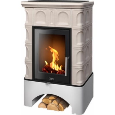 Печь-камин ABX BRITANIA EXclusive, белый цоколь - вставка Orion (перламутр) Печь-камин ABX BRITANIA EXclusive, белый цоколь - вставка Orion (перламутр)