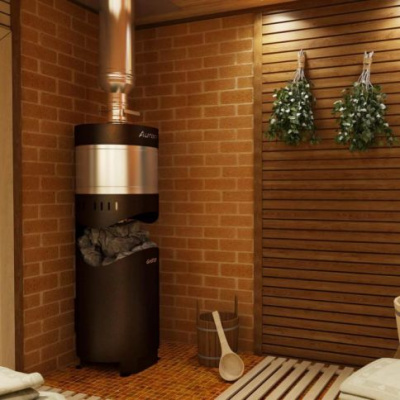 Банная печь Grill'D Aurora 160A Trio long (с баком)