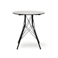 Интерьерный стол 4SIS Конте круглый Ø70 Цвет: серый гранит