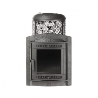 Банная печь Прометалл Атмосфера L с комбинированной облицовкой Россо Леванто Банная печь Прометалл Атмосфера L с комбинированной облицовкой Россо Леванто