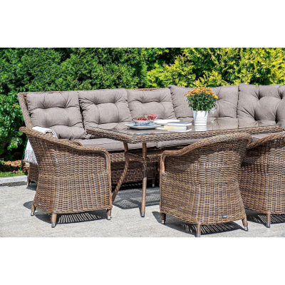 Обеденная группа 4SIS Базелла Цвет: коричневый Обеденная группа 4SIS Базелла Цвет: коричневый