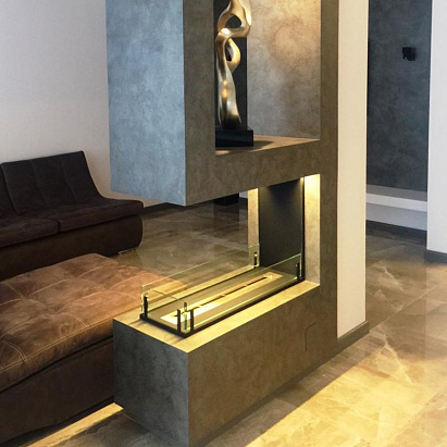 Торцевой биокамин ZeFire