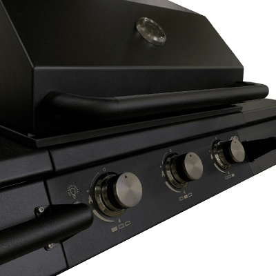 Встраиваемый гриль B-Fire Bizon Premium 3, черный Встраиваемый гриль B-Fire Bizon Premium 3, черный