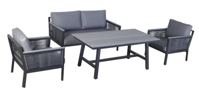 Комплект садовой мебели 4SIS Сан Ремо, цвет серый