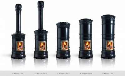 Изразцовая печь La Castellamonte RONDO Изразцовая печь La Castellamonte RONDO