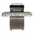 Газовый гриль B-Fire Kutuzov Premium 4 (2 столика + тележка 70 см.), нерж. сталь