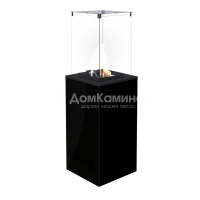 Нагреватель газовый PATIO/M/G31/37MBAR/CZ - черное стекло