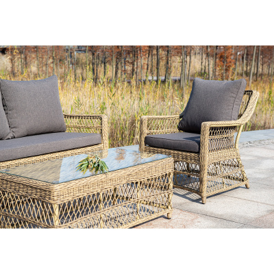 Кресло 4SIS Гранд Латте Цвет: соломенный