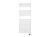 Полотенцесушитель электр. Zehnder Aura PBEZ-120-50/MQ RAL9016