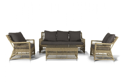 Комплект садовой мебели 4SIS Гранд Латте Цвет: соломенный