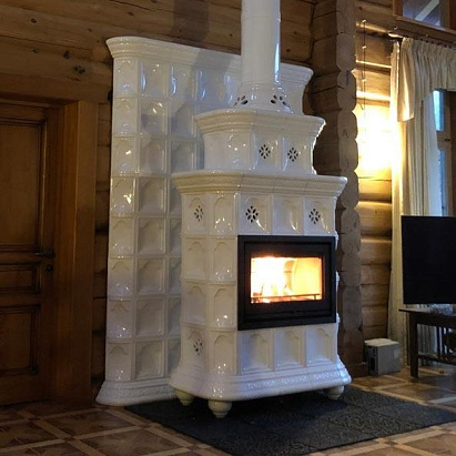 Изразцовая печь-камин Кимрпечь Истра