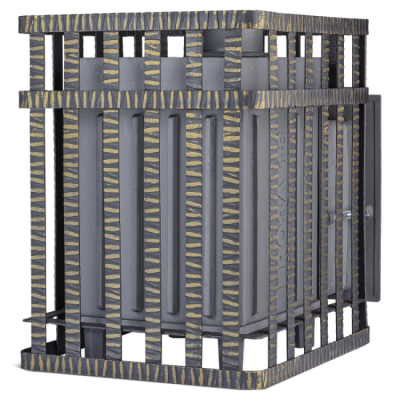 Печь для бани чугунная Гефест Гроза в сетке 18 (М) Печь для бани чугунная Гефест Гроза в сетке 18 (М)