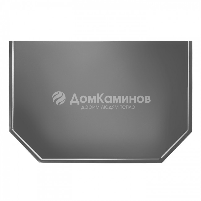 Предтопочный лист Вулкан VPL062-R7010, 500х1000, серый