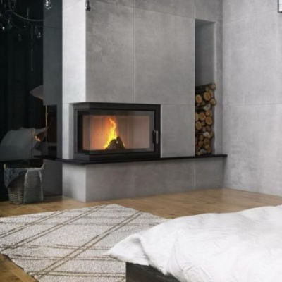 Топка Defro Home Intra ME угловая, 13 кВт, 907/535/482мм