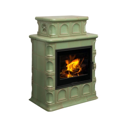 Изразцовая печь Hein BARACCA 3 с надстройкой Изразцовая печь Hein BARACCA 3 с надстройкой