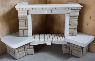 Каминная облицовка Гранд Угловая