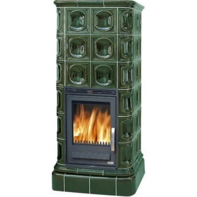 Печь-камин ABX KALEDONIE K (зеленый)