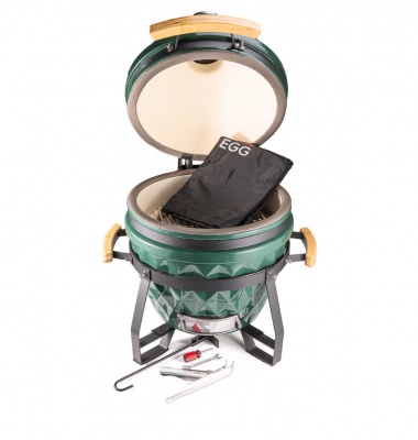 Гриль керамический Diamond Egg S Цвет: зелёный Гриль керамический Diamond Egg S Цвет: зелёный