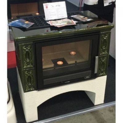 Печь-камин ABX PANONIE (коричневый)