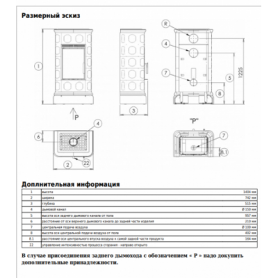 Печь-камин ABX KALEDONIE EXclusive, низкая - вставка Orion (зеленый) Печь-камин ABX KALEDONIE EXclusive, низкая - вставка Orion (зеленый)