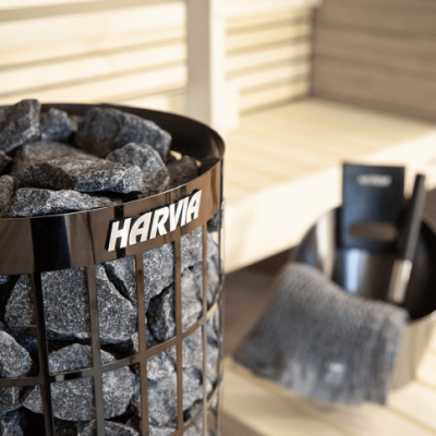 Электрическая печь Harvia Cilindro PC90E Black Steel (без пульта)