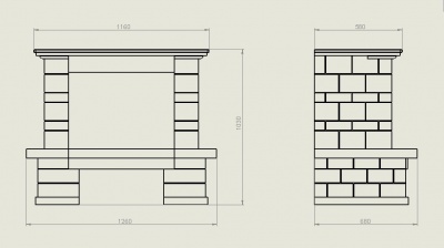 Облицовка Veronica Emperador (Rosso)