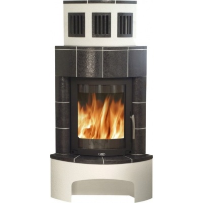 Печь-камин ABX NORMANDIE угловой (хаматит)