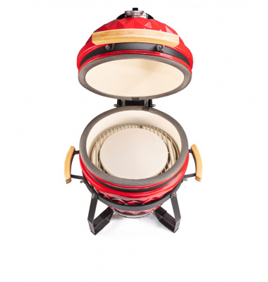 Гриль керамический Diamond Egg S Цвет: красный Гриль керамический Diamond Egg S Цвет: красный