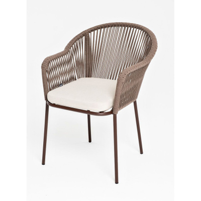 Стул 4SIS Лион из роупа Цвет: коричневый Стул 4SIS Лион из роупа Цвет: коричневый