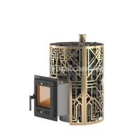 Печь для бани Эверест "Steam Master" GALAXY 18 INOX (210М) GOLD диаметр дымохода: 115 мм Печь для бани Эверест "Steam Master" GALAXY 18 INOX (210М) GOLD диаметр дымохода: 115 мм