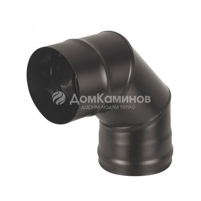 Колено Везувий BLACK (AISI 430/0,8мм) 90 3-х секц. d=150