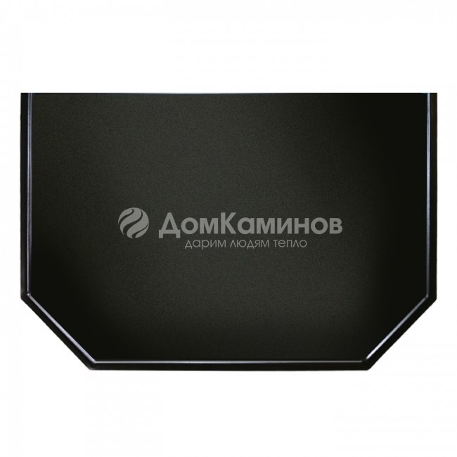 Предтопочный лист Вулкан VPL062-R9005, 500х1000, черный