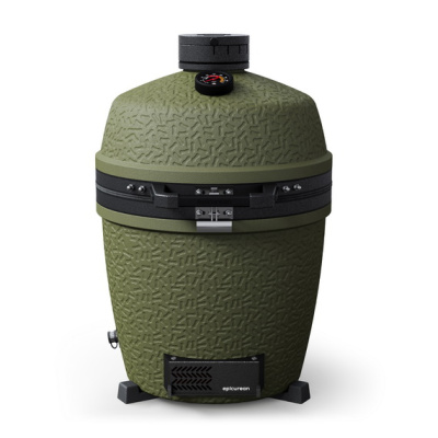 Гриль керамический угольный Kamado Epicurean Model X Solo Olive (Built-In)