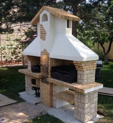 Печь барбекю ТРИО 