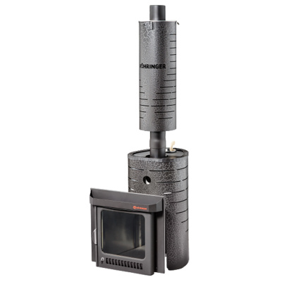 Дровяная печь Ферингер Малютка ПФ в кожухе Лайн, до 18 м³