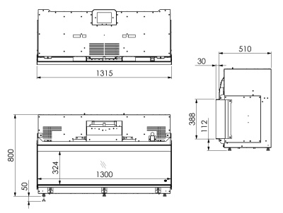 Электрокамин DRU Virtuo 130 Evolve