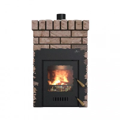 Дровяная банная печь Grill'D Retro Short (Камень 20 кг)