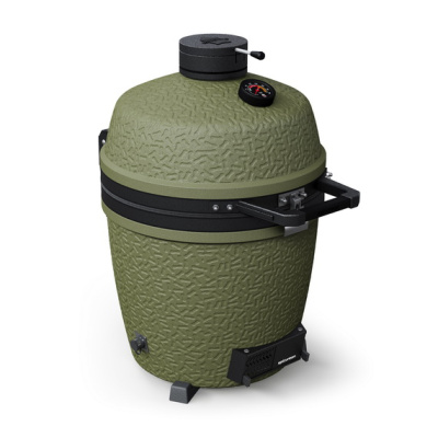 Гриль керамический угольный Kamado Epicurean Model X Solo Olive (Built-In)
