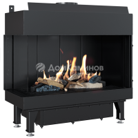 Топка газовая Kratki PRO LEO/L/70/G31/37MBAR (баллонный газ)